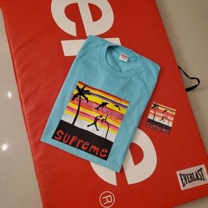 Supreme Light Teal Dunk Tee